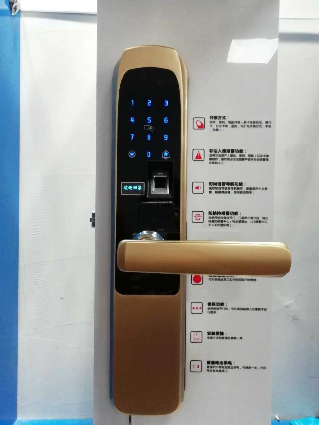 智能云锁指纹锁